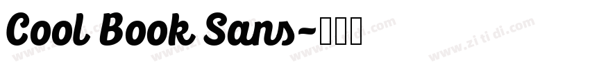 Cool Book Sans字体转换